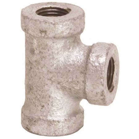 Proplus 150 psi 3/4 x 1/2 Galvanized Tee Silver 44117